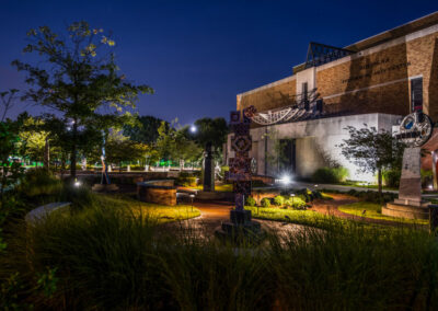 Delta State University: Jimmy Sanders Sculpture Garden – Commercial Electrical