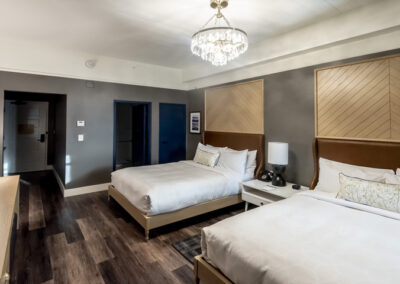 Beautiful and serene lighting in a room within Cotton House