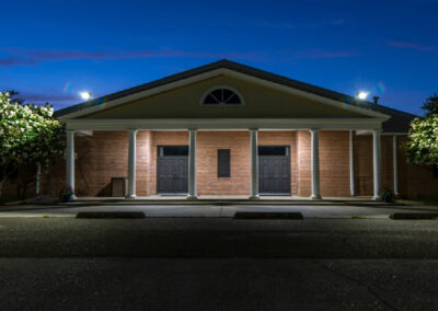 Indianola Academy LED exterior
