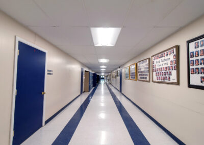 Kirk Academy Hallway interior LED