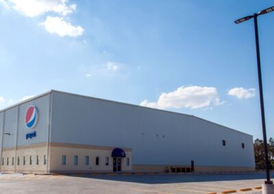 Pepsi Distribution warehouse Greenwood exterior