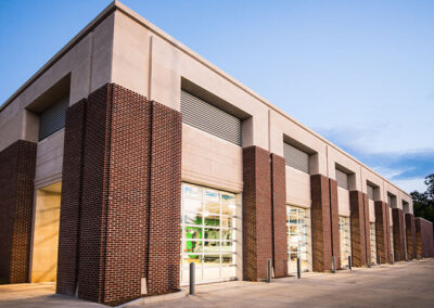 The large building housing the University of MS's Central Mechanical Plant