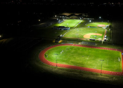 Bayou Academy Soccer Field Sports Lighting