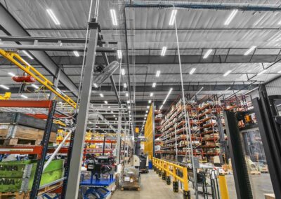 Industrial electric work at Terberg Taylor by Robinson Electric.