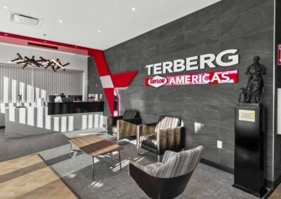 Industrial electric work at Terberg Taylor by Robinson Electric.