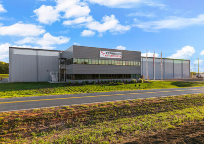 Industrial electric work at Terberg Taylor by Robinson Electric.