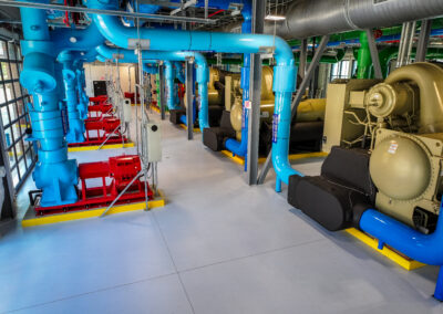 An interior shot of the Mississippi State University’s South Campus Mechanical Plant