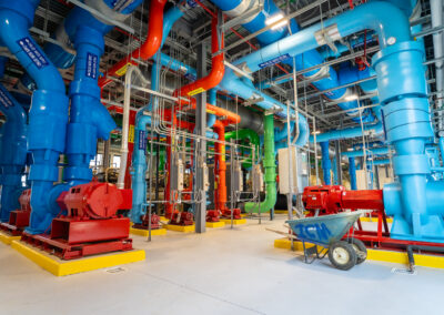 An interior shot of the Mississippi State University’s South Campus Mechanical Plant